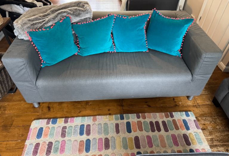 Free grey sofa - collection only - Marlow, Buckinghamshire