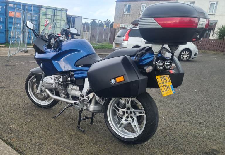 BMW R1100S, MOTED READY FOR THE SEASON