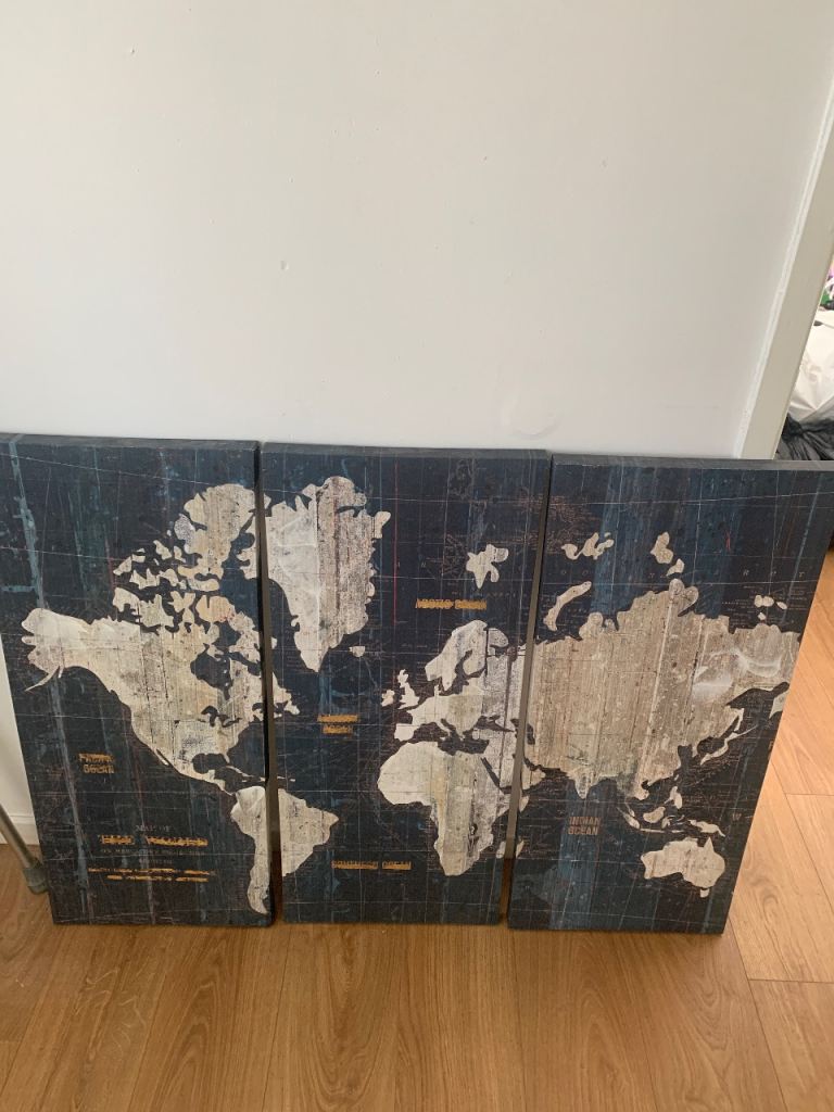 World Map Canvas