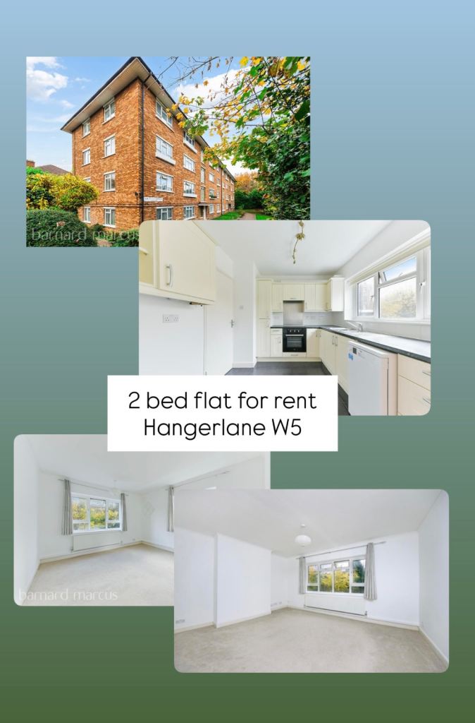 2 bed flat for rent Ealing w5 Hangerlane 
