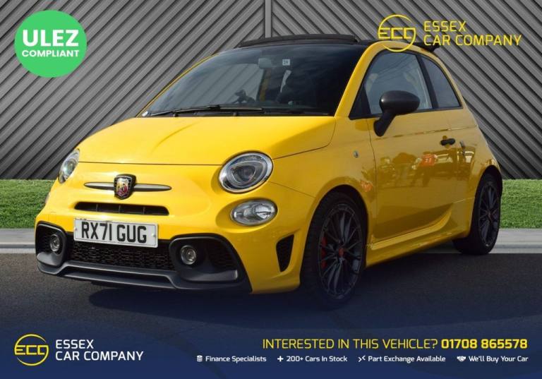 2021 Abarth 595 1.4 T-Jet Competizione 70th Cabrio 2dr Petrol Manual Euro 6 (180 bhp) Convertible...