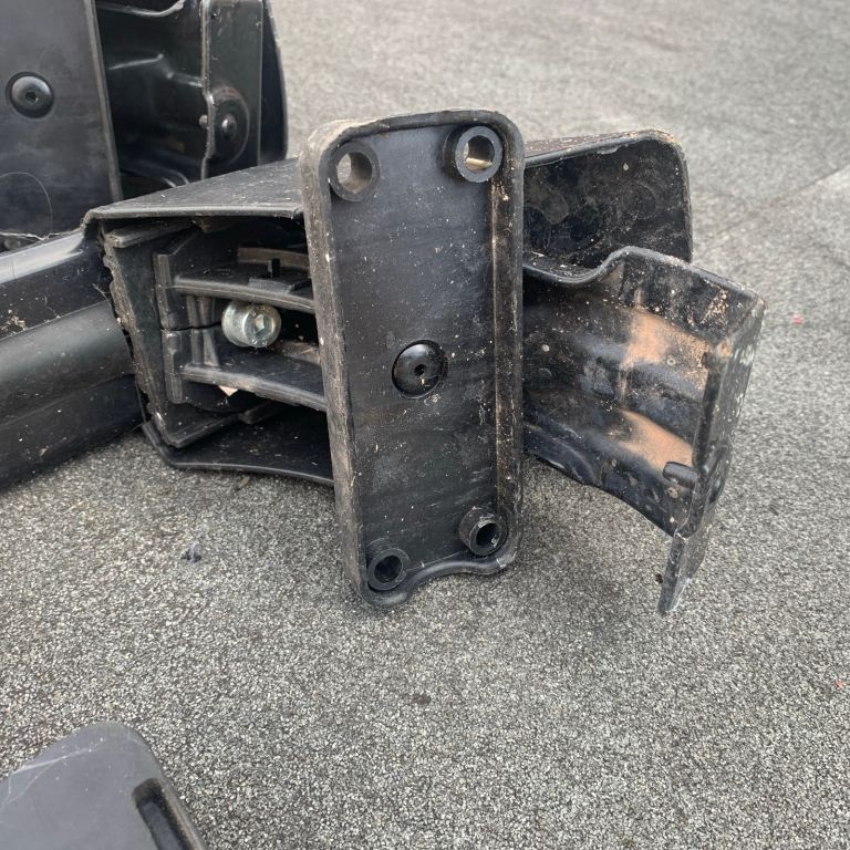 Farad Wing Black Aluminium Roof Bars Set for Ford S-Max (No Glass Roof) 15-23