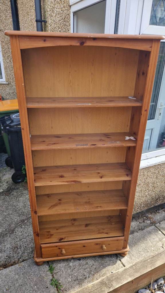 Wooden Shelving Unit