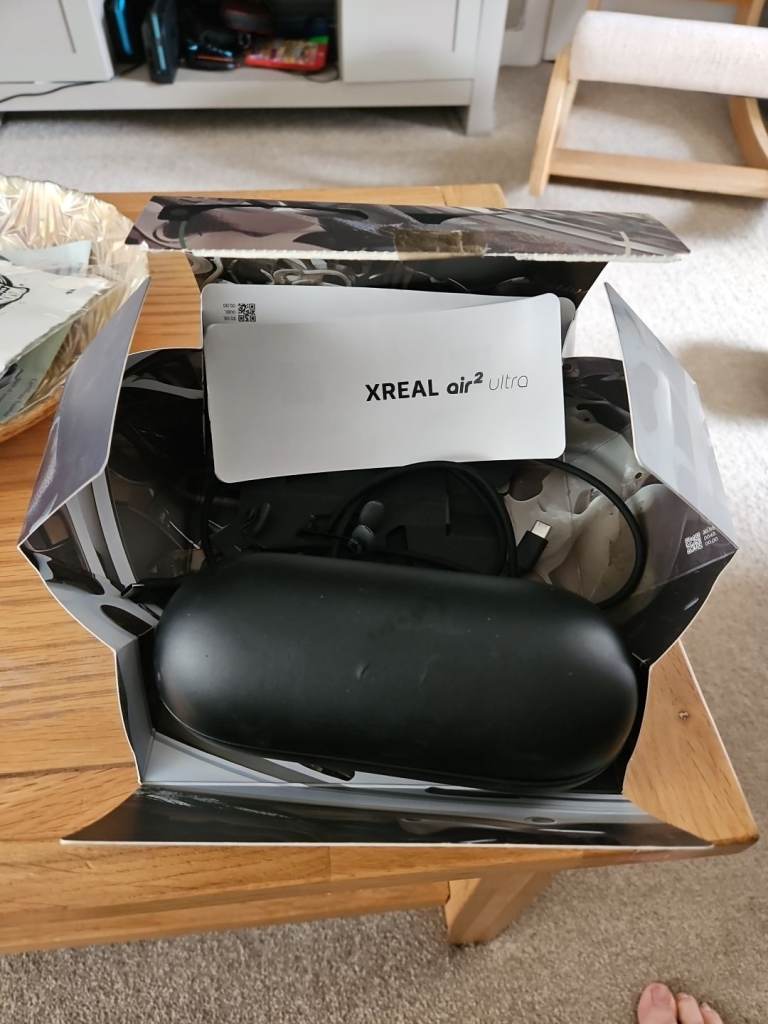 XREAL Air 2 Ultra AR Smart Glasses 6DoF, HD Giant Screen, 52° Fov
