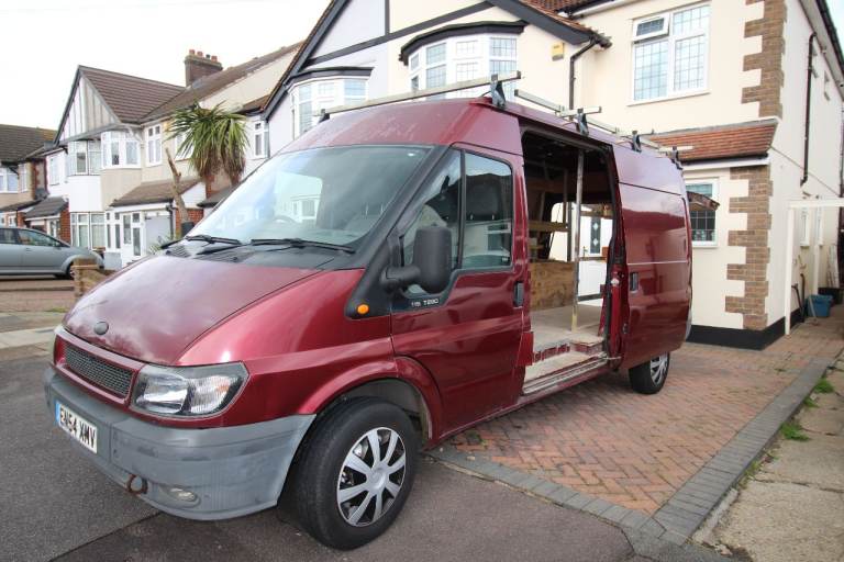 Ford Transit 280 LWB van 2005 Red - Only 76.549 miles