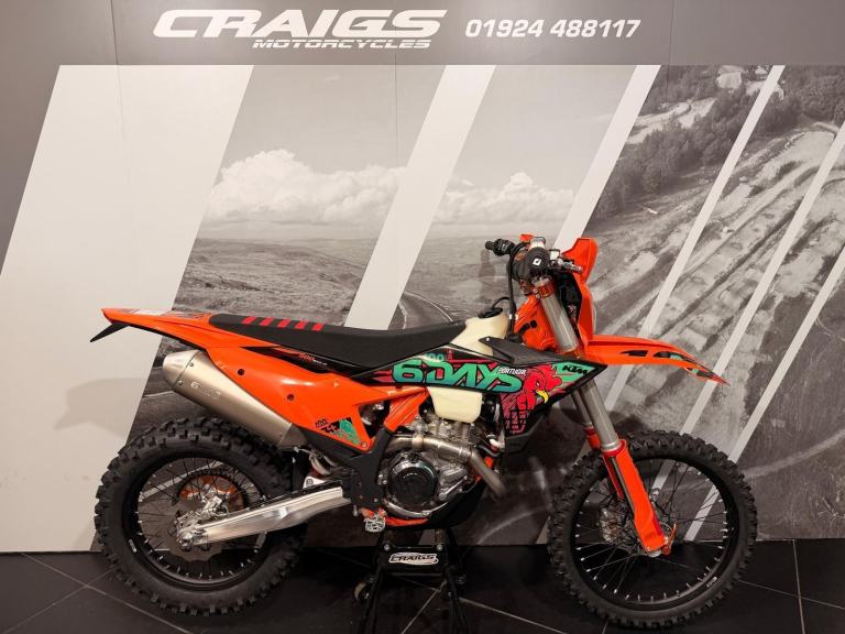 KTM 500 EXC 6 DAYS 2027 NEW ENDURO BIKE IN STOCK AT CRAIGS MOTORCYCLES 