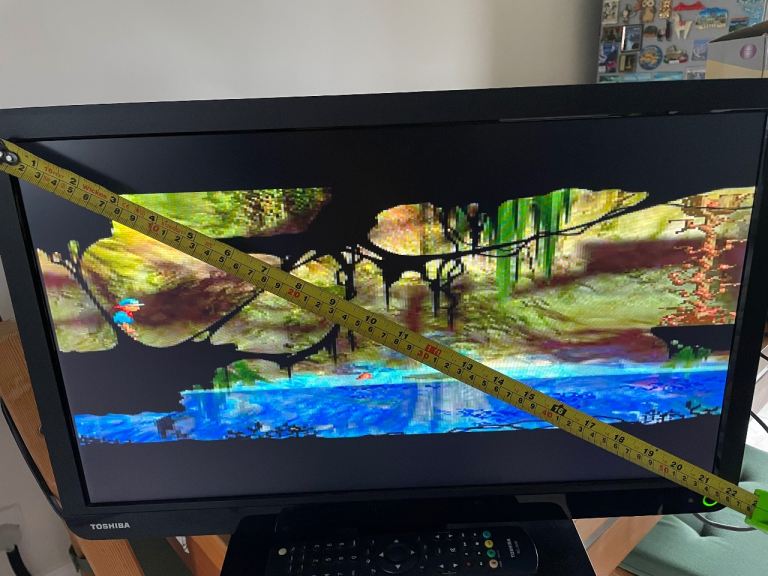 22 inch built in dvd TV 