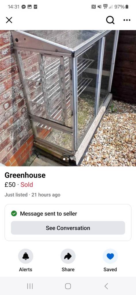 Lean to green house.