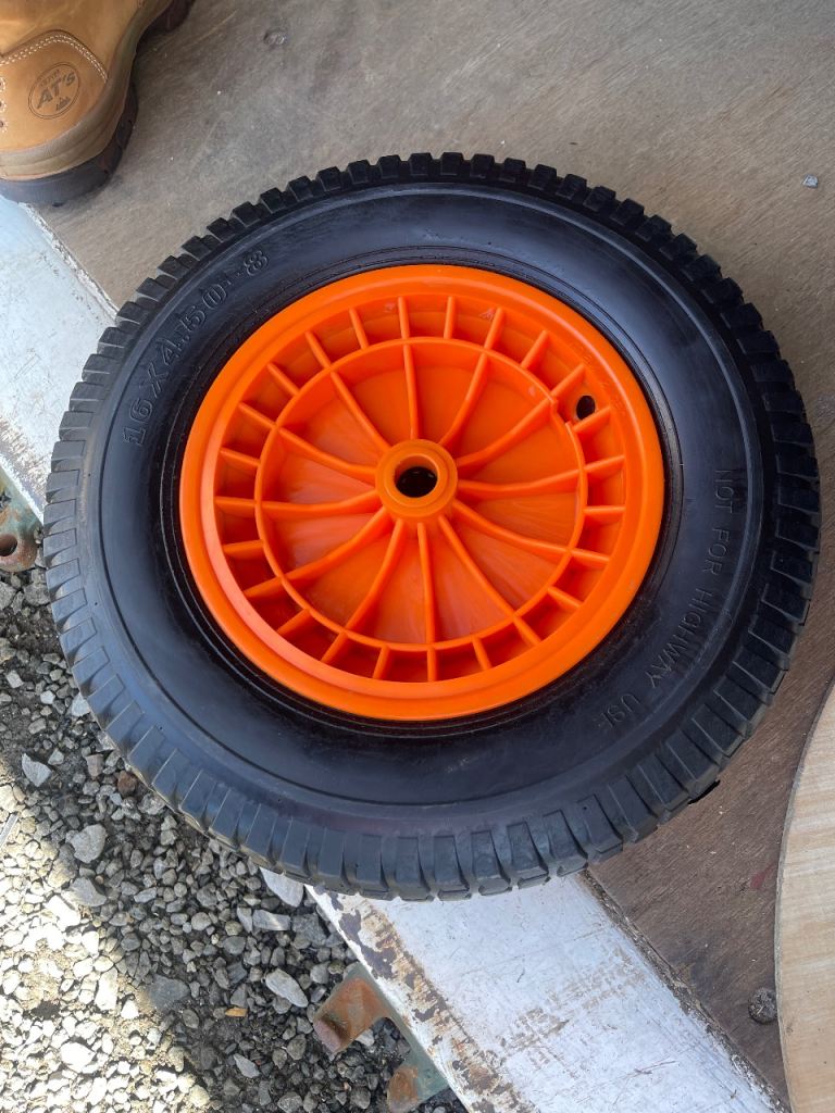 Wheel barrow wheels 