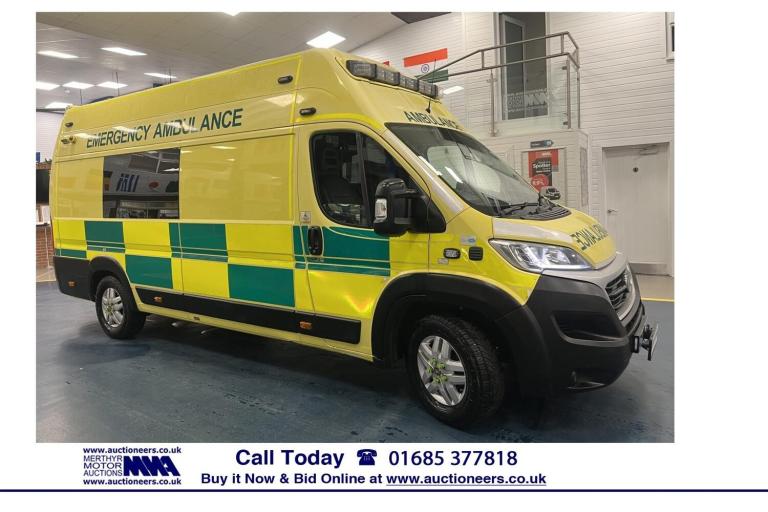2020 Fiat Ducato 42 MAXI 2.3 MULTIJET II 176PS AMBULANCE C/W STRETCHER AND RAMP (EURO 6) --- PANE...