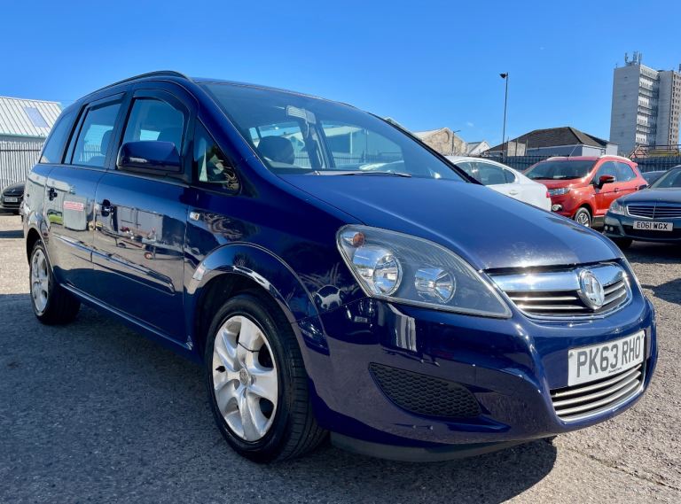 2013 VAUXHALL ZAFIRA EXCLUSIV 1.6 PETROL MPV, 7 SEATER, LEZ/ULEZ, LONG MOT, 2 KEYS.