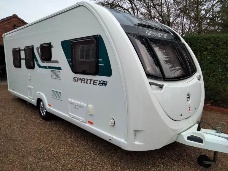 Swift Sprite Major 4EB 2018 4 berth caravan