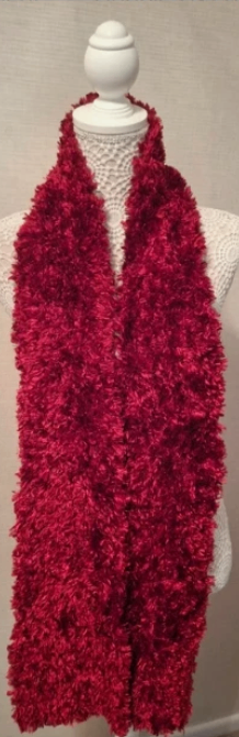 Women's Red Scarf NEW