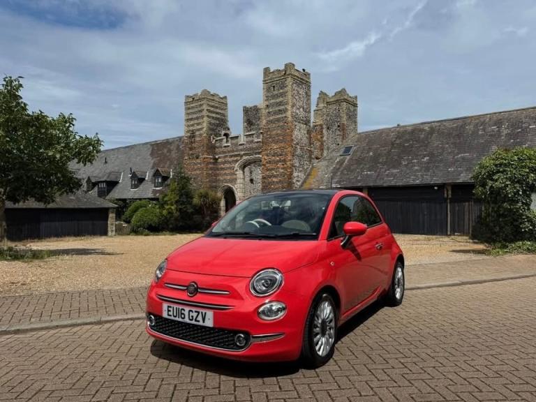 2016 Fiat 500 0.9 TwinAir 105 Lounge 3dr HATCHBACK Petrol Manual