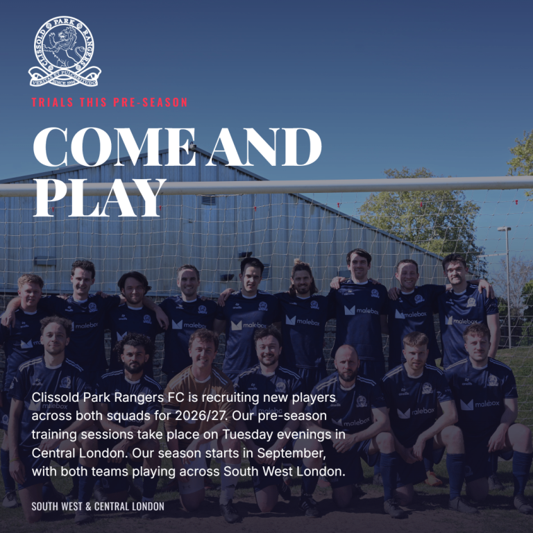 11-a-side team in London recruiting players for 2026/27 season