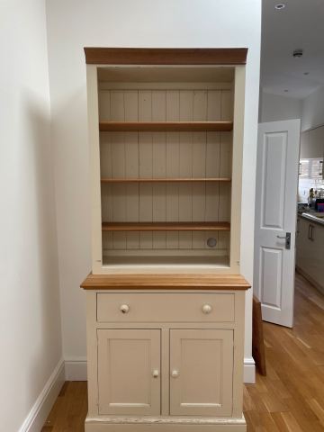 welsh dresser cream Chester Classic Cream Large Glazed Dresser