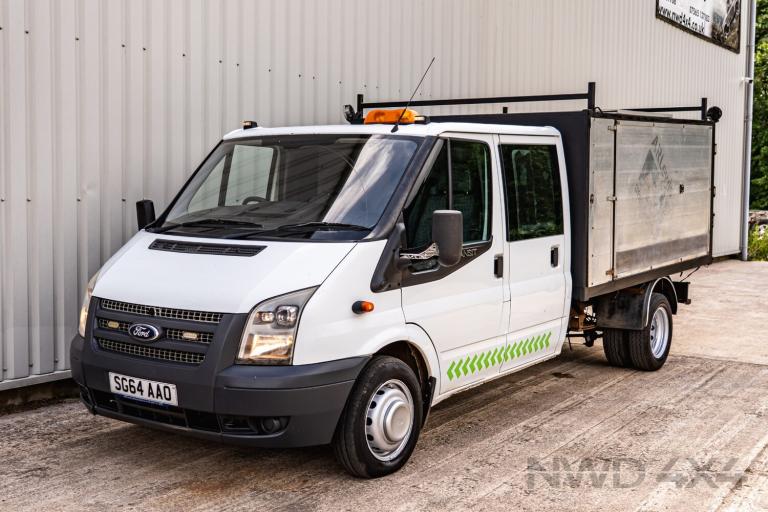 2014 Ford Transit D/Cab Chassis TDCi 125ps [DRW] TIPPER TRUCK CHASSIS CAB Diesel Manual