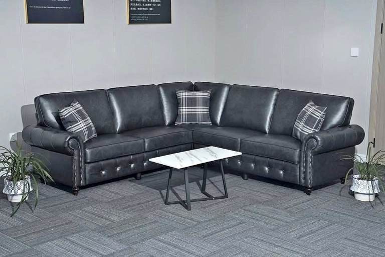 🏠 Exclusive Brand New Oakland Corner Sofa & 3+2 Seater Real Leather Set 25% OFF Booking Open