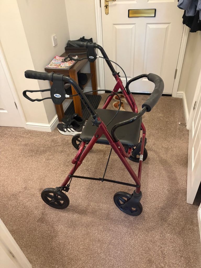 Days Red Mobility Walker – Good Condition
