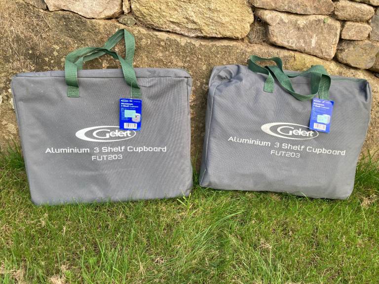 Gelert Aluminium 3 Shelf Camping Cupboard