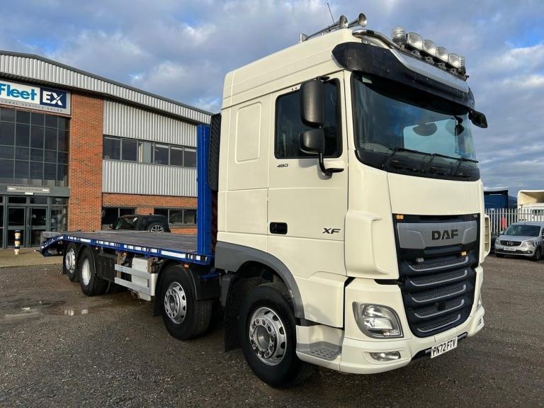 DAF FAX XF480 SPACE CAB 8X2 BEAVERTAIL FLATBED 2022 – PN72 FTV