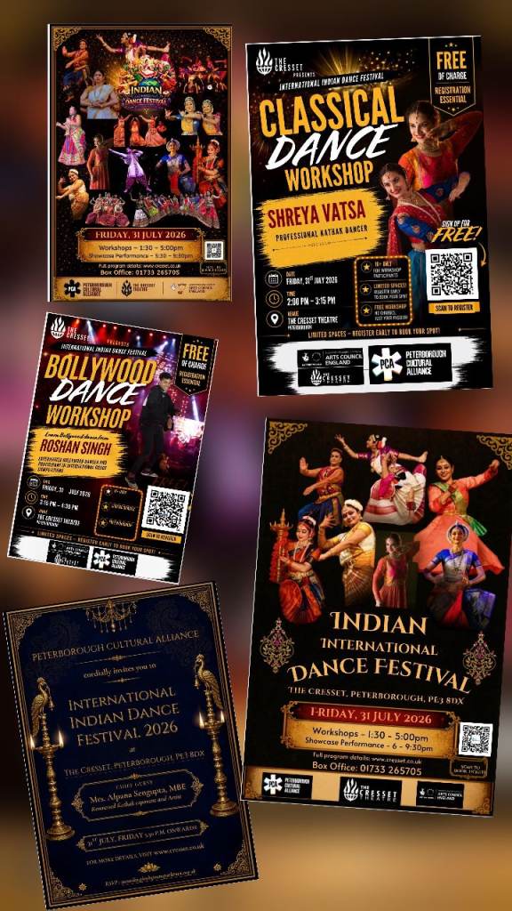 Indian Dance Festival Ticket – Peterborough, 31 July 2026