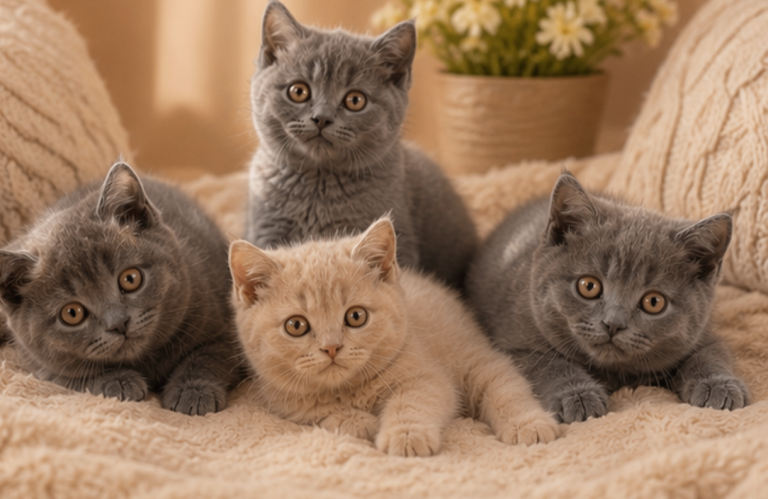 Pure British Shorthair Kittens | Blue & Lilac | Chunky, Fluffy & Family Raised