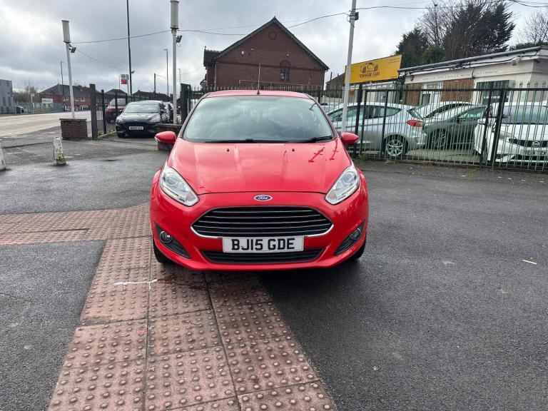 2015 Ford Fiesta 1.25 Zetec Euro 6 3dr HATCHBACK Petrol Manual