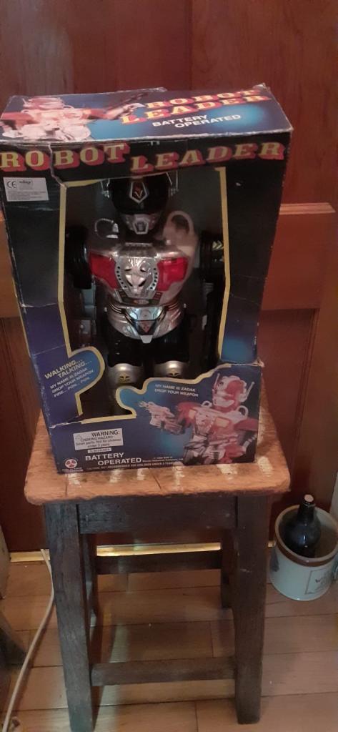 Robot Leader Action Figure toy. Show use Only. Not Working