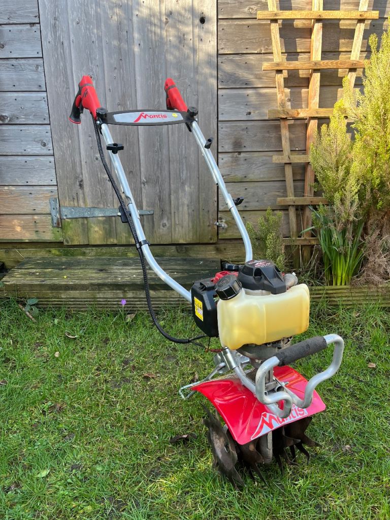 Mantis Deluxe 4-Stroke Tiller Honda GX25 & Kickstand