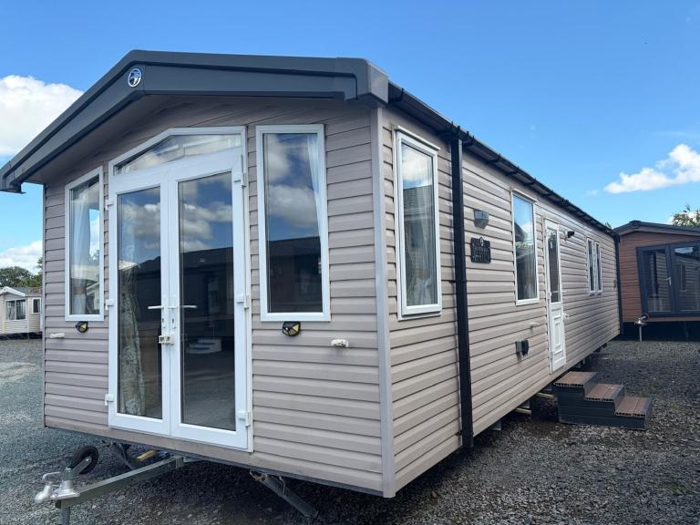 SWIFT BORDEAUX EXCLUSIVE 38X12 • 3 BED • DG • CH • OFF SITE STATIC CARAVAN