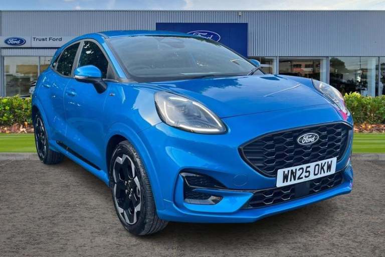 2025 Ford Puma 1.0 EcoBoost Hybrid mHEV 155 ST-Line X DCT 5dr HATCHBACK PETROL Semi Automatic