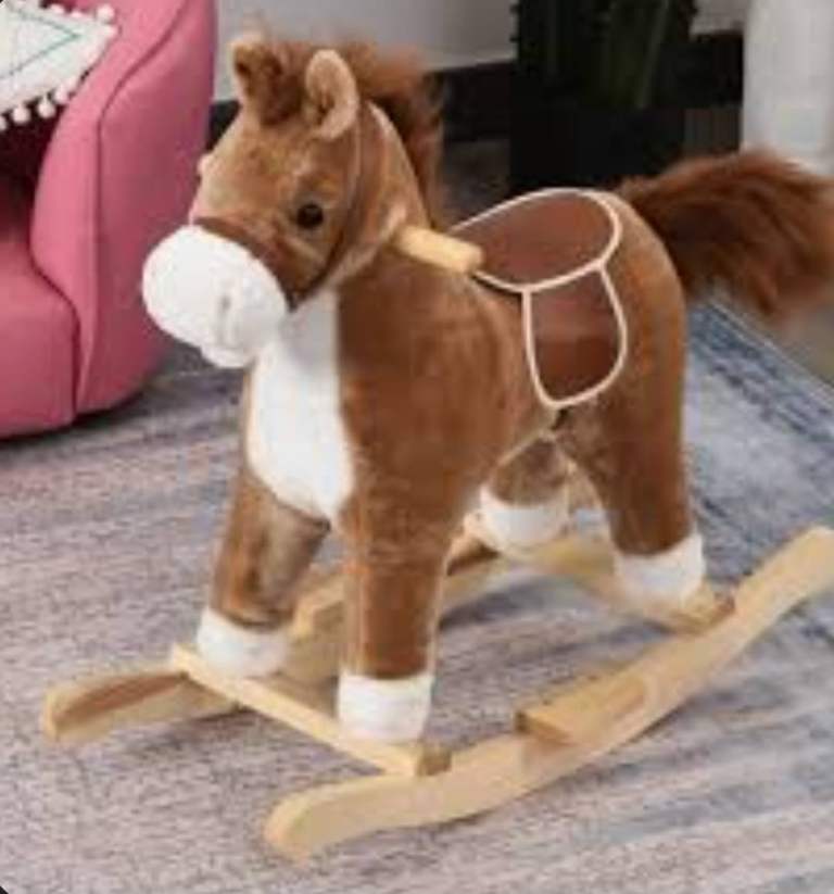 new hariett bee rocking horse £25