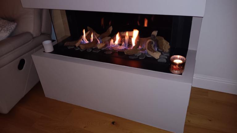 Gas fire (Bellfires View Medium 3) for sale 