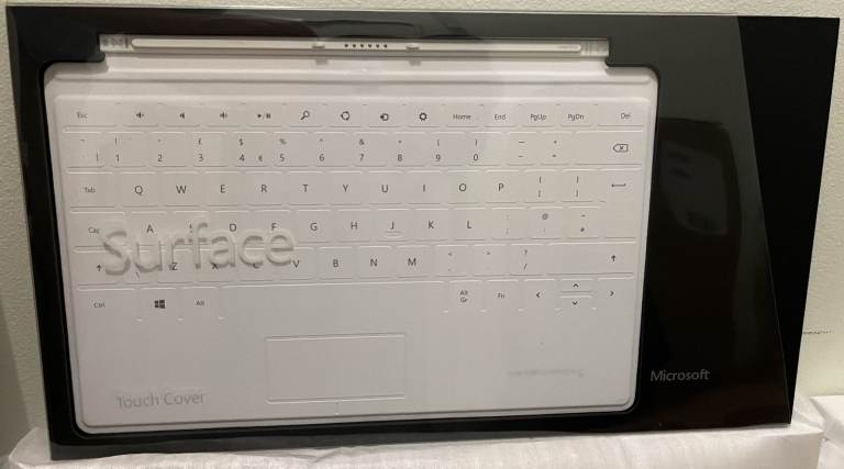 Microsoft Surface Touch Cover Keyboard Model 1515 White - New