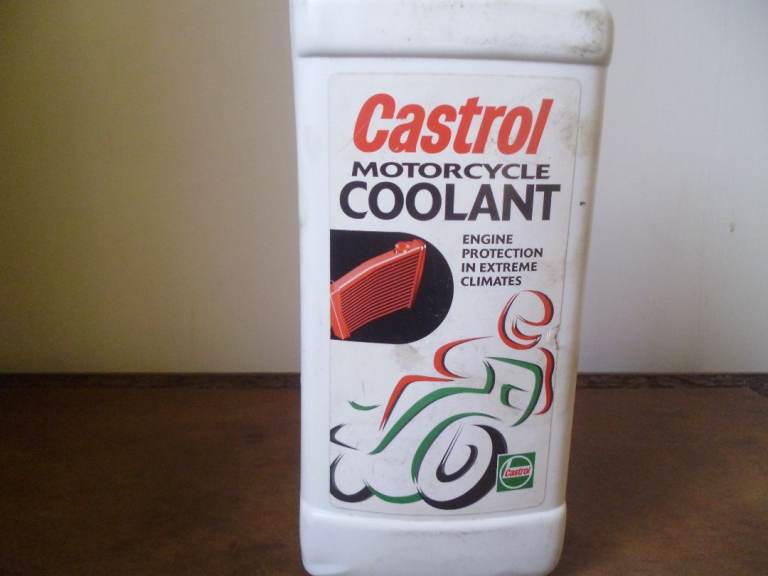 CASTROL MOTORCYCLE ENGINE COOLANT,3 X 1 LTR BOTTLES,