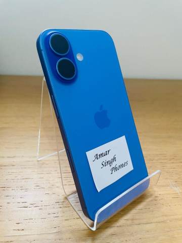 Iphone 16, Ultramarine, 100% Battery (C668) | in Leicester