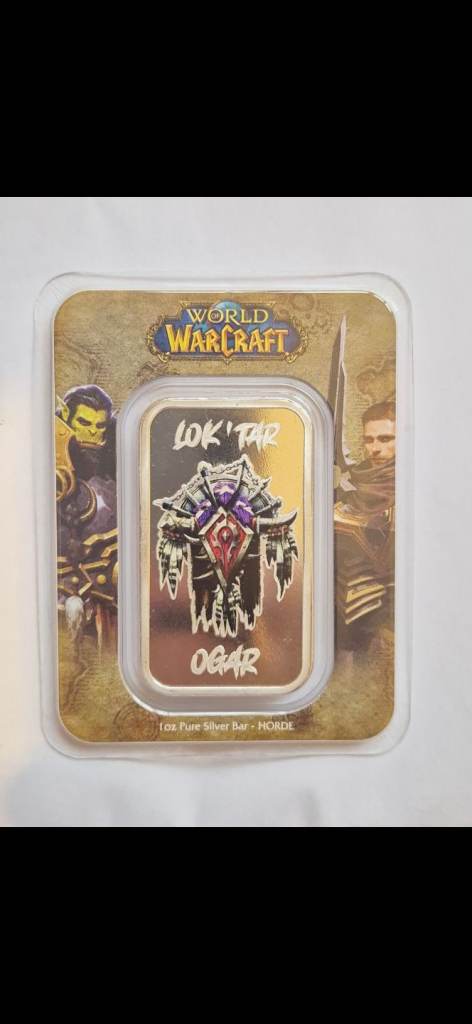 World of Warcraft Lok'tar Ogar Gold Bar 