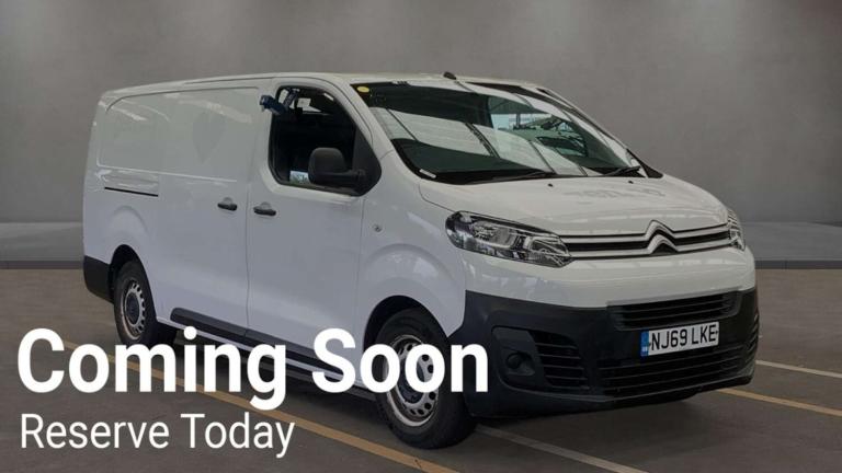 2019 Citroen Dispatch 1200 1.5 BlueHDi 100 Van X PANEL VAN DIESEL Manual