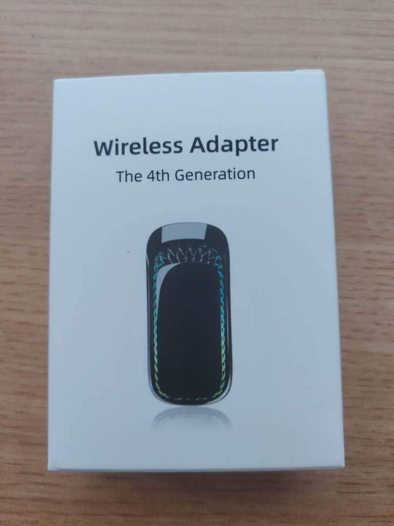Wireless Android Auto/Apple car play adaptor 