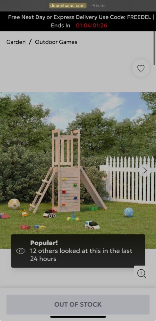 Wooden Climbing Frame