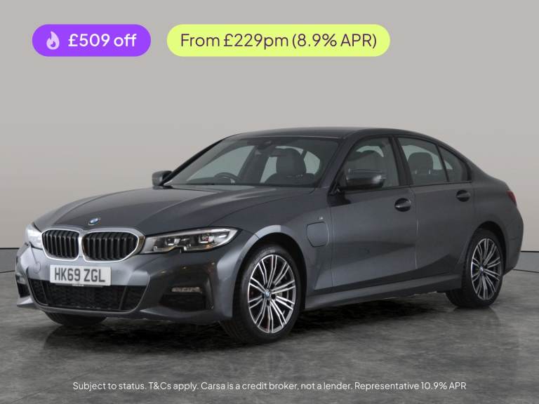2019 BMW 3 Series 2.0 330e 12kWh M Sport Saloon 4dr Petrol Plug-in Hybrid Auto Euro 6 (s/s) ( Sal...