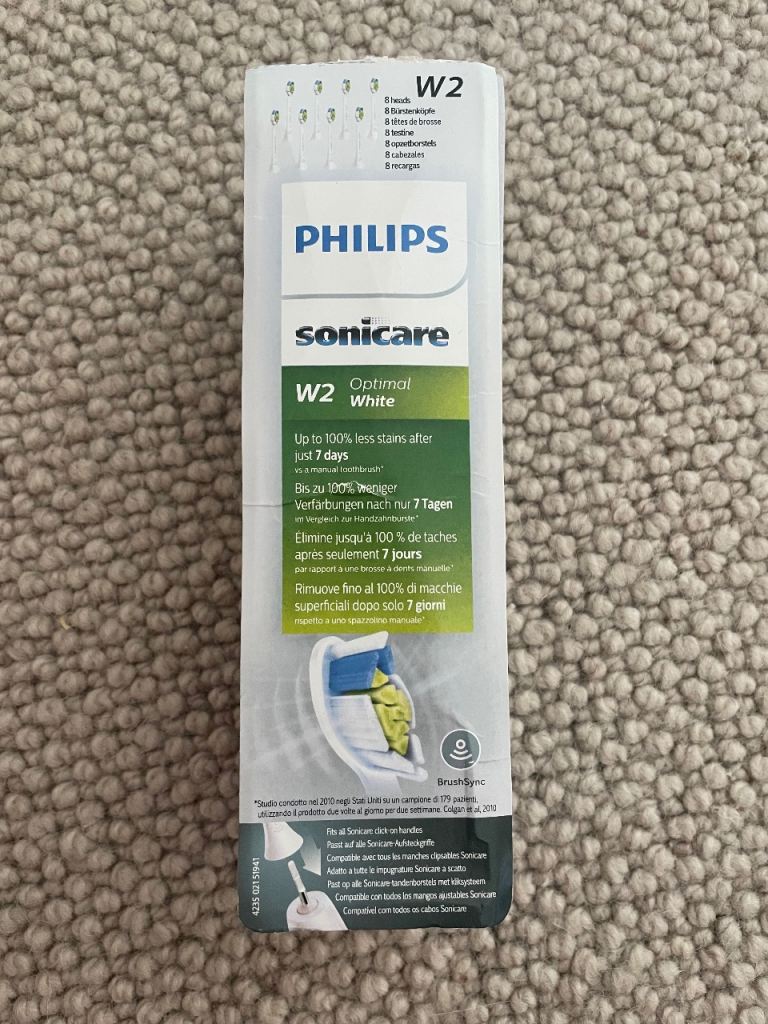 Philips Sonicare W2 new toothbrush heads - FREE