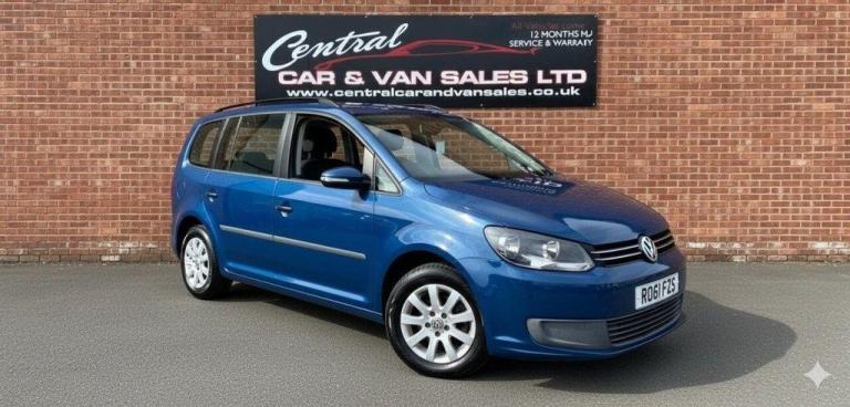 2011 Volkswagen Touran TDI BLUEMOTION TECHNOLOGY 7 SEATER MPV PEOPLE CARRIER FIN