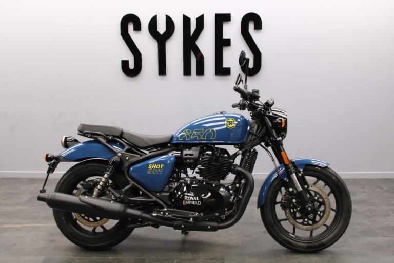 2025 EX DEMO - Royal Enfield Shotgun 650 in Plasma Blue