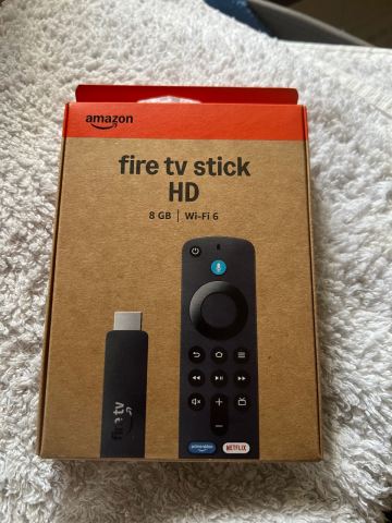 Amazon Fire TV Stick HD 8GB Wi-Fi 6 - New in Box, £30.00 for Sale