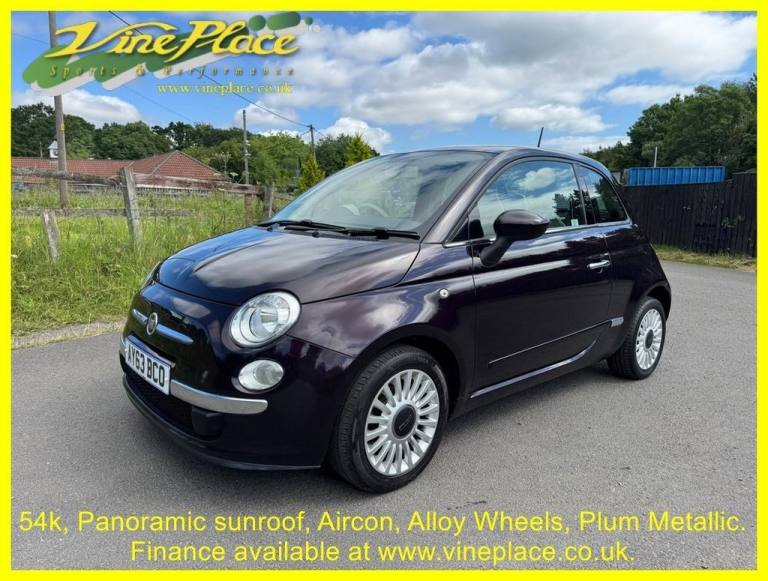 2013 Fiat 500 1.2 Lounge 3dr Dualogic [Start Stop] HATCHBACK PETROL Automatic