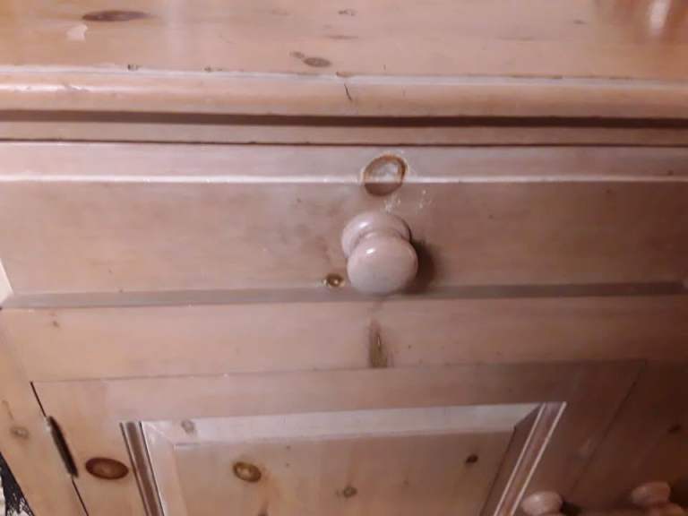 4ft solid pine sideboard Copley Mill Low Cost Moves 2nd Hand Furniture STALYBRIDGE SK15 3DN