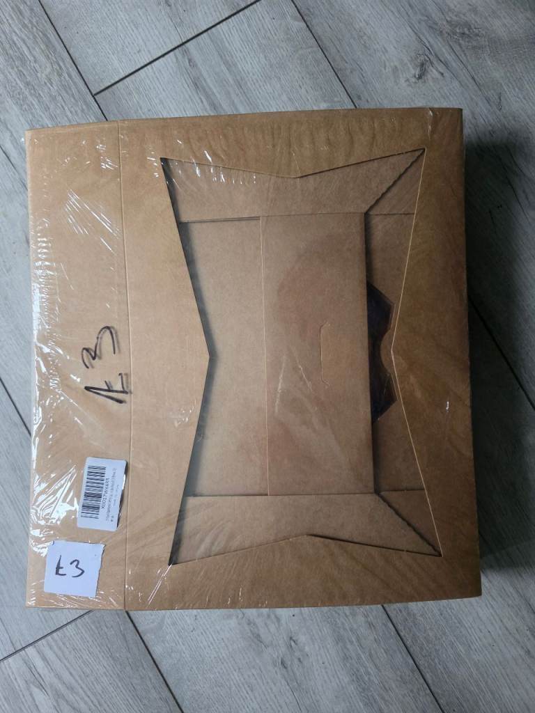 13inc catering boxes with window lid