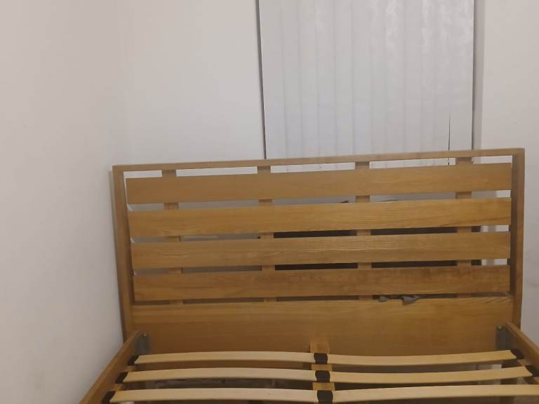 King size bed frame ( soild wood )